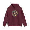 Flower Piece Symbol Sweatshirt | Watercolor Unisex Hooded Hoodie Sweatshirt