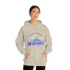 Chill Stitch – Mountains One Life Live It - Unisex Hooded Hoodie Sweatshirt – Embrace Your Vibe