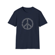  Music Shirt | Rhyme In Peace Symbol | Abstract Unisex Soft Style Tee T-Shirt