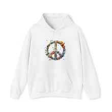  Flower Piece Symbol Sweatshirt | V3 Watercolor | Unisex Hooded Hoodie Sweatshirt