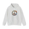 Flower Piece Symbol Sweatshirt | V3 Watercolor | Unisex Hooded Hoodie Sweatshirt