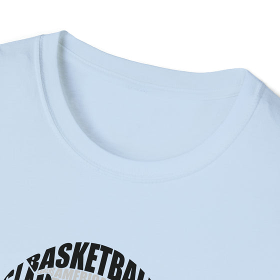 Kobe Bryan Basketball | Unisex Soft Style Tee T-Shirt | Embrace Your Vibe | Calligram Word Design