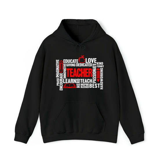 Teacher Sweatshirt | Learning Education | Unisex Hooded Hoodie Sweatshirt