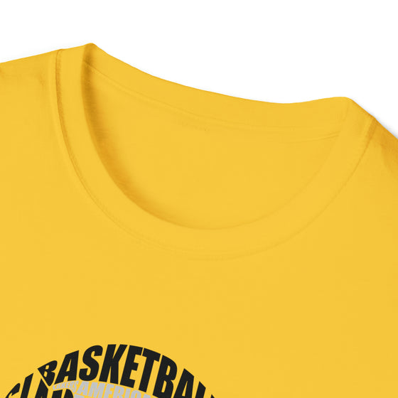 Kobe Bryan Basketball | Unisex Soft Style Tee T-Shirt | Embrace Your Vibe | Calligram Word Design