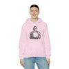 Michael Jordan Basketball | Unisex Hooded Hoodie Sweatshirt  | Calligram Word Design