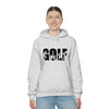 Chill Stitch – Golf Sport - Unisex Hooded Hoodie Sweatshirt – Embrace Your Vibe