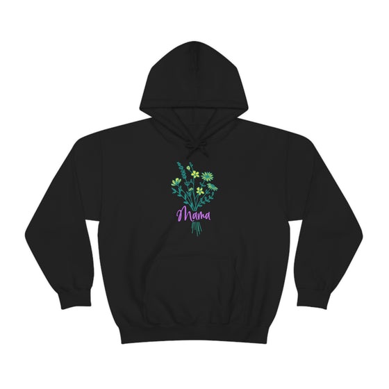 Chill Stitch – Wildflower Bouquet Mama - Unisex Hooded Hoodie Sweatshirt – Embrace Your Vibe