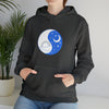 Yoga Shirt | Ying Yang Sun Moon | Unisex Hooded Hoodie Sweatshirt