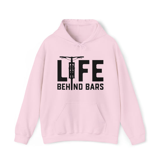 Bike Sweatshirt | MTB Mountain Bike Life Behind Bars 2 | Unisex Hooded Hoodie Sweatshirt