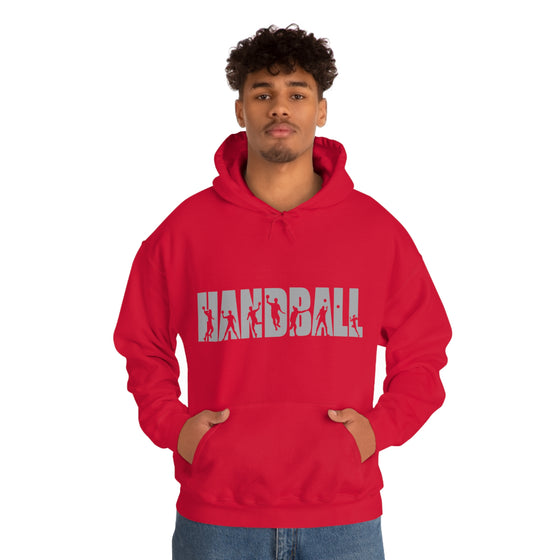 Chill Stitch – Handball Sport - Unisex Hooded Hoodie Sweatshirt – Embrace Your Vibe