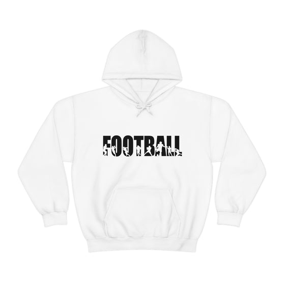 Chill Stitch – Football Sport - Unisex Hooded Hoodie Sweatshirt – Embrace Your Vibe