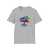 Color Flowing Watercolor Tree of Life Shirt | Outdoor Life T-shirt | Unisex Soft style T-Shirt Tee | Embrace Your Vibe