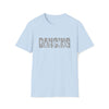 Dancing Cheer Team T-shirt | Sporting Name Athlete Silhouettes | Unisex Soft Style T-Shirt