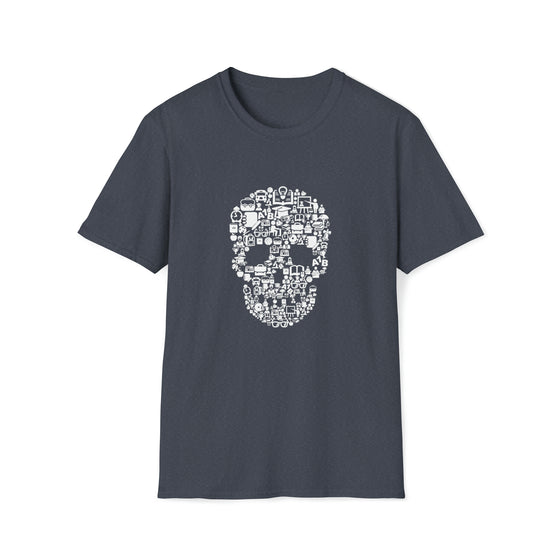 Dead Revamp Halloween Shirt | Abstract | Unisex Soft Style Tee T-Shirt