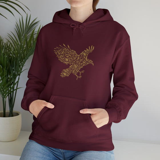 Eagle Flight Sweatshirt | Abstract Unisex Hooded Hoodie Sweatshirt