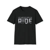 Bike Shirt | MTB Mountain Bike Life Better Bike Ride Riding | Unisex Soft Style Tee T-Shirt