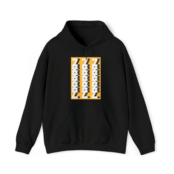 Abstract Shapes V1 Horizontal Scribe | Abstract | Minimalist | Modern  Unisex Hooded Hoodie Sweatshirt | Embrace Your Vibe