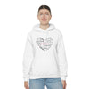 Chill Stitch – Mom Heart Descriptions - Unisex Hooded Hoodie Sweatshirt – Embrace Your Vibe