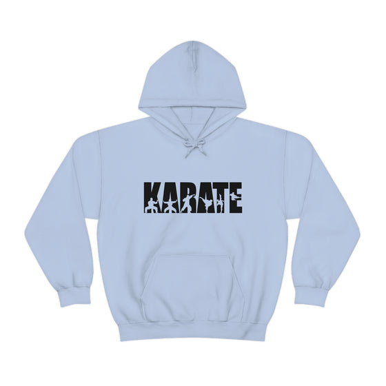 Chill Stitch – Karate Sport - Unisex Hooded Hoodie Sweatshirt – Embrace Your Vibe