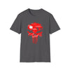 Abstract Shirt | Stand Bleed Mask Halloween | Abstract Unisex Soft Style Tee T-Shirt