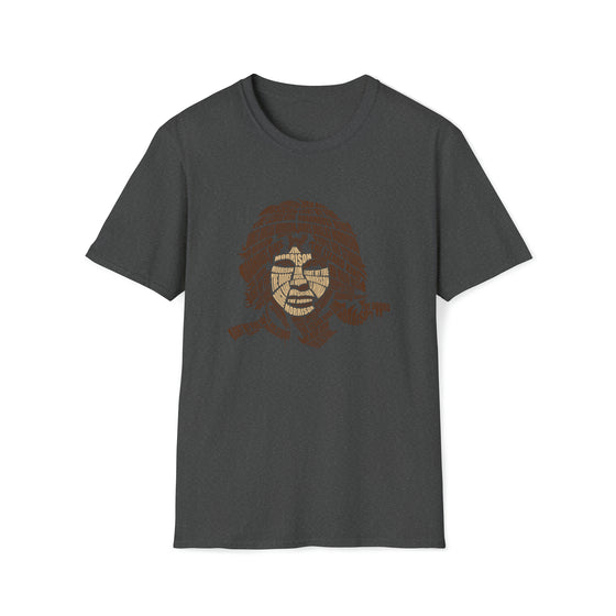 Jim Morrison Doors Music | Unisex Soft Style Tee T-Shirt | Embrace Your Vibe | Calligram Word Design