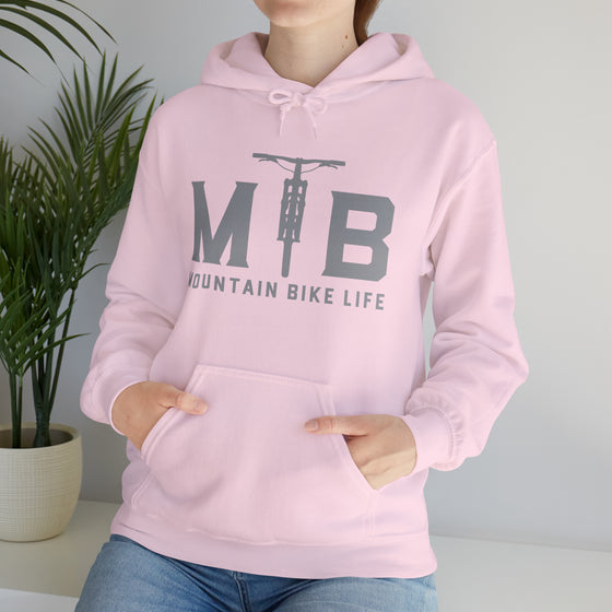 Bike Sweatshirt | MTB Mountain Bike Life Biking | Unisex Hooded Hoodie Sweatshirt | Embrace Your Vibe