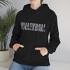 Chill Stitch – Volleyball Sport - Unisex Hooded Hoodie Sweatshirt – Embrace Your Vibe