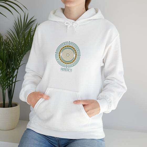 Mandala Relaxation Mind Sweatshirt | Unisex Hooded Hoodie Sweatshirt