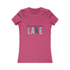 Beach Lake Life Summer Fun | Women’s Bella Canvas T-shirt | Life Better Lake | Soft Style Tee T-Shirt