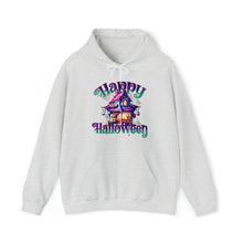  Halloween Sweatshirt | Happy Halloween Haunted House | Unisex Hooded Hoodie Sweatshirt