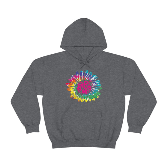 Chill Stitch – Girl Power Tie-Dye - Unisex Hooded Hoodie Sweatshirt – Embrace Your Vibe