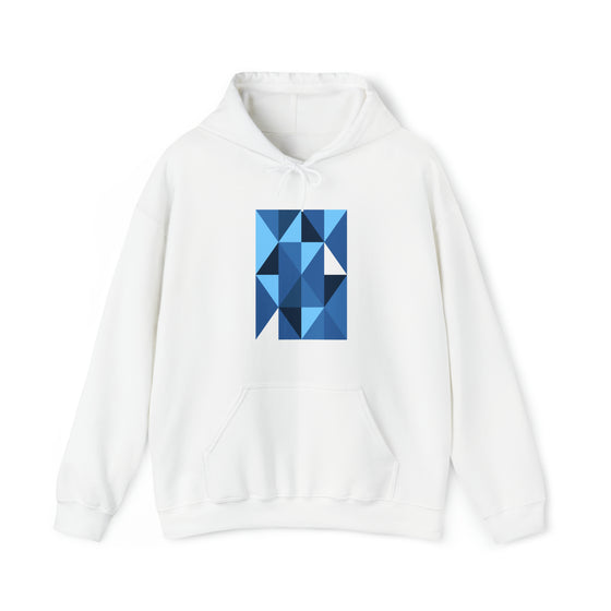 Abstract Shapes V21Geometric Diamonds | Abstract | Minimalist | Modern | Unisex Hooded Hoodie Sweatshirt | Embrace Your Vibe