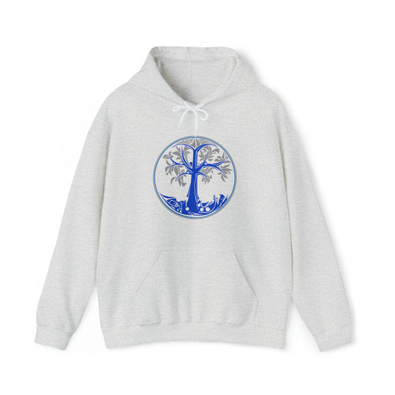 Beach Hoodie | Tree of Life Blues | Unisex Hooded Hoodie Sweatshirt