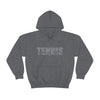 Chill Stitch – Tennis Sport - Unisex Hooded Hoodie Sweatshirt – Embrace Your Vibe