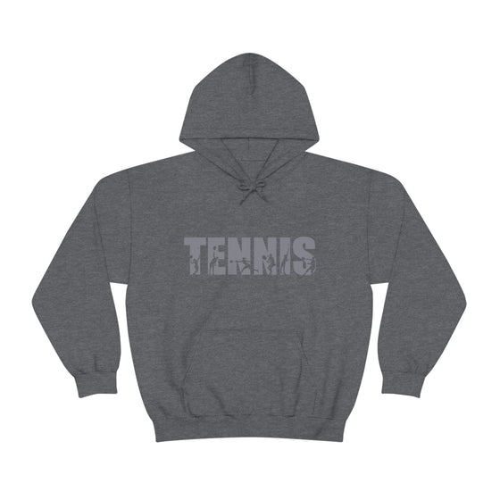 Chill Stitch – Tennis Sport - Unisex Hooded Hoodie Sweatshirt – Embrace Your Vibe