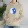 Yoga Shirt | Ying Yang Sun Moon | Unisex Hooded Hoodie Sweatshirt