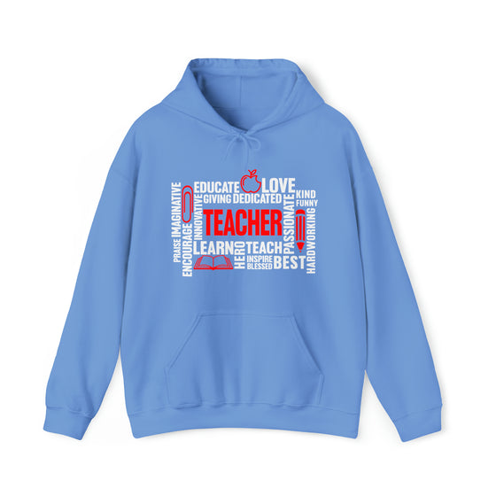 Teacher Sweatshirt | Learning Education | Unisex Hooded Hoodie Sweatshirt