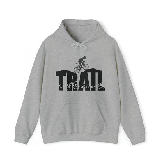 Bike Sweatshirt | MTB Trail Ride Mountain Biking Bike | Unisex Hooded Hoodie Sweatshirt