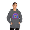 Chill Stitch – Mom Life Rainbow - Unisex Hooded Hoodie Sweatshirt – Embrace Your Vibe