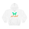 Chill Stitch – Free Spirit Butterfly - Unisex Hooded Hoodie Sweatshirt – Embrace Your Vibe