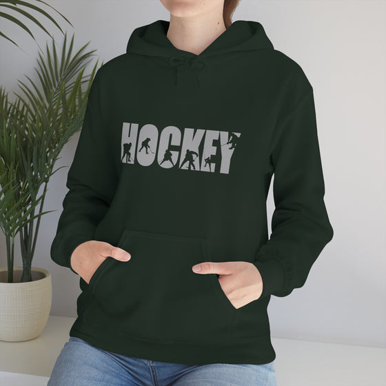 Chill Stitch – Hockey Sport - Unisex Hooded Hoodie Sweatshirt – Embrace Your Vibe