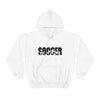 Chill Stitch – Soccer Sport - Unisex Hooded Hoodie Sweatshirt – Embrace Your Vibe