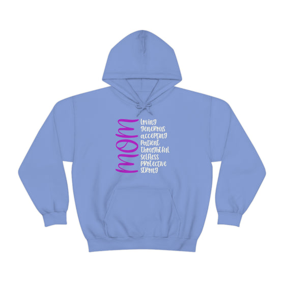 Chill Stitch – Mom Descriptions Flow - Unisex Hooded Hoodie Sweatshirt – Embrace Your Vibe