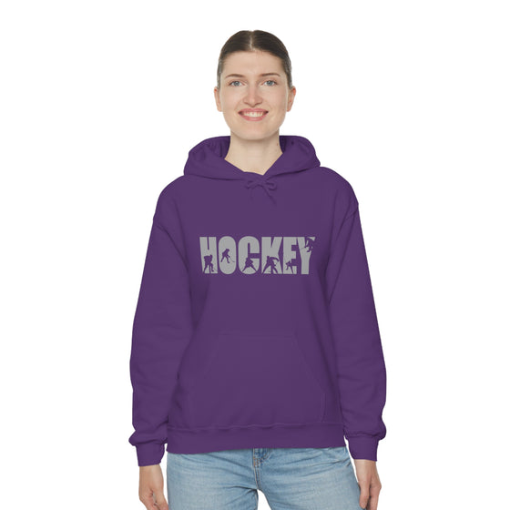 Chill Stitch – Hockey Sport - Unisex Hooded Hoodie Sweatshirt – Embrace Your Vibe