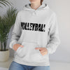 Chill Stitch – Volleyball Sport - Unisex Hooded Hoodie Sweatshirt – Embrace Your Vibe