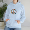 Flower Piece Symbol Sweatshirt | V2 Watercolor | Unisex Hooded Hoodie Sweatshirt