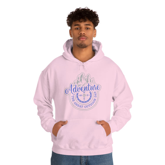 Adventure The Great Outdoors | Unisex Hooded Hoodie Sweatshirt | Embrace Your Vibe