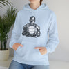 Michael Jordan Basketball | Unisex Hooded Hoodie Sweatshirt  | Calligram Word Design
