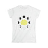 Yoga Shirt | Lotus Moon Phases Yoga | T-Shirt Soft style Tee