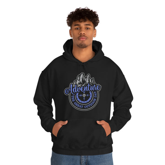 Adventure The Great Outdoors | Unisex Hooded Hoodie Sweatshirt | Embrace Your Vibe